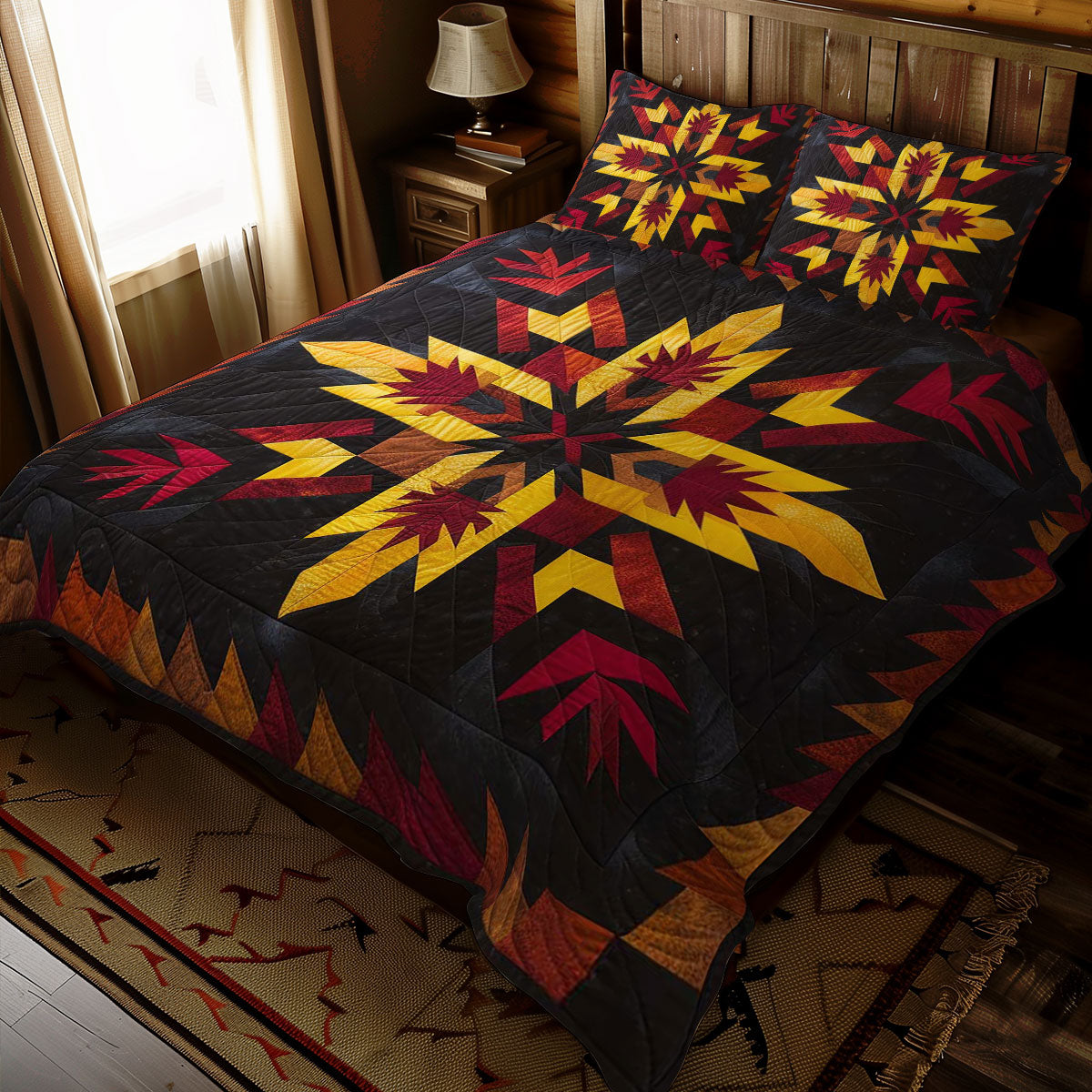 Native American Star WJ1007022CL Duvet Cover Set