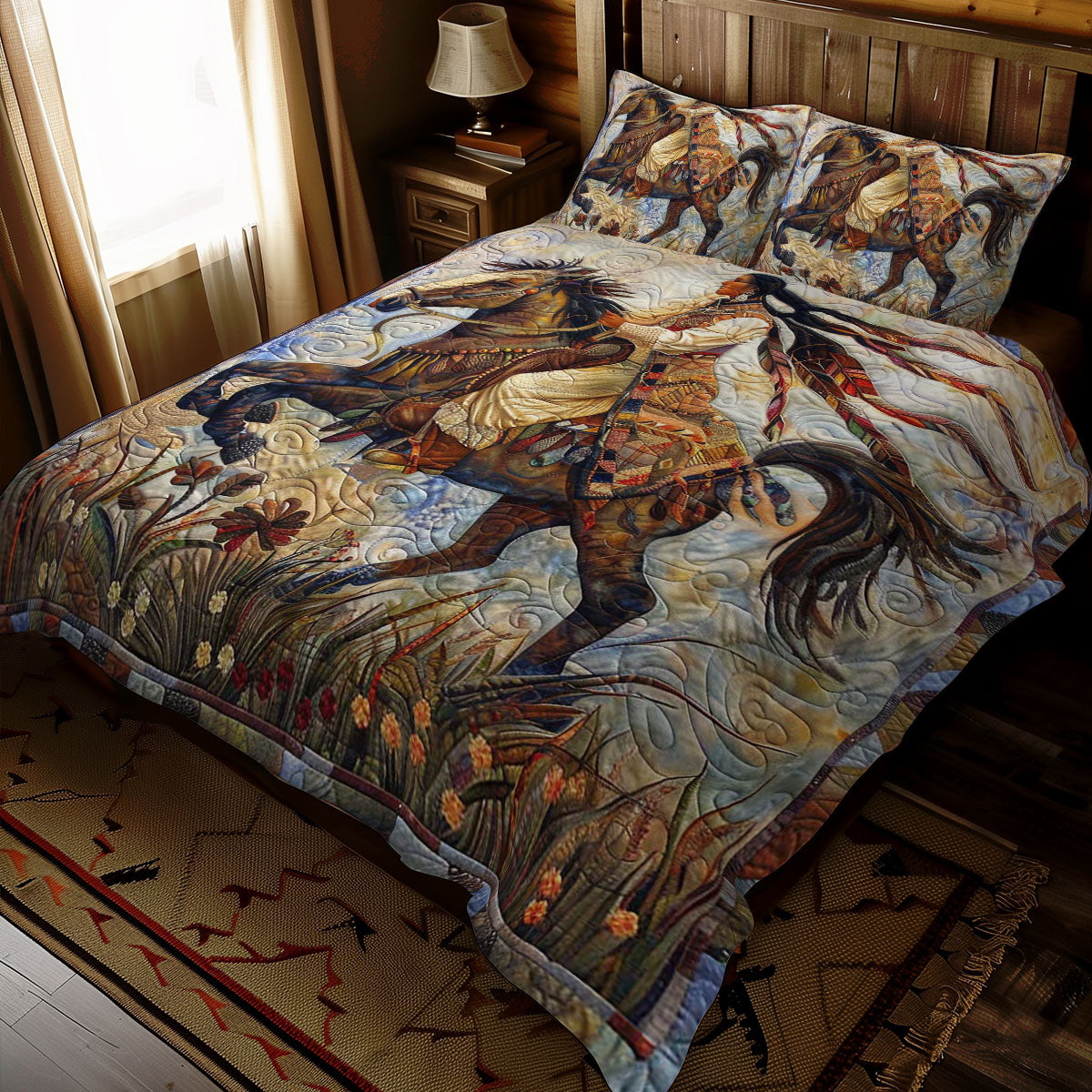 Native American WJ0908038CL Duvet Cover Set