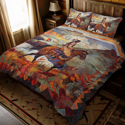 Native American Woman WJ0908039CL Duvet Cover Set