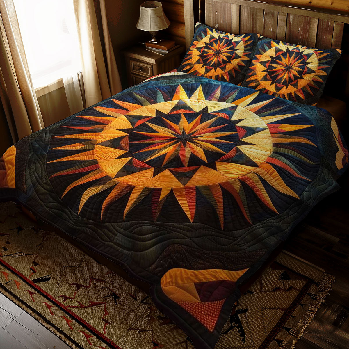 Native Sunburst WJ2307040CL Duvet Cover Set