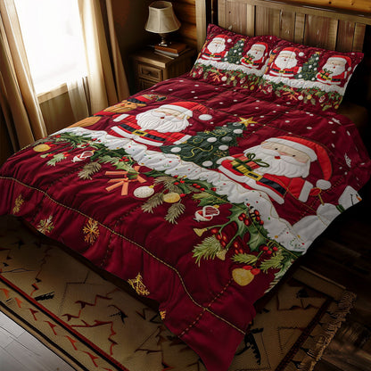 Santa Clause And Snowman WJ2208030CL Duvet Cover Set