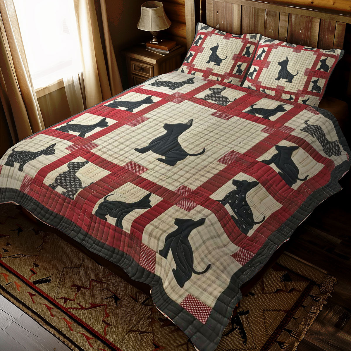 Scottish Terrier WJ2607043CL Duvet Cover Set