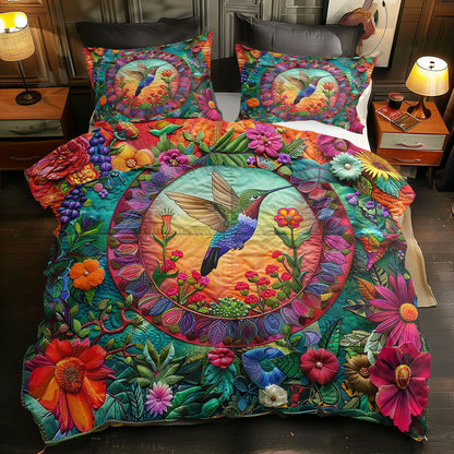 Tropical Hummingbird WJ1709035CL Duvet Cover Set
