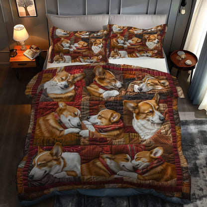 Corgi Cloud Comforter WN1609003CL Duvet Cover Set