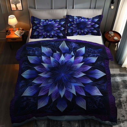 Mystic Blue Blossom WN1609012CL Duvet Cover Set