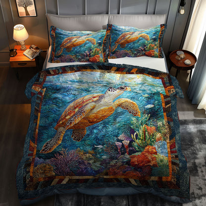 Sea Turtle WN0609003CL Duvet Cover Set