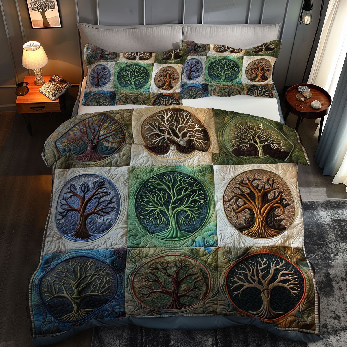 Tree Of Life Eternal Balance WN1609018CL Duvet Cover Set