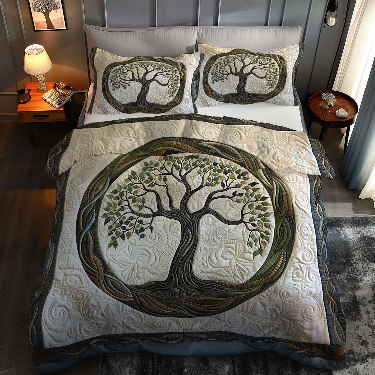 Tree Of Life Serenity WN1609019CL Duvet Cover Set