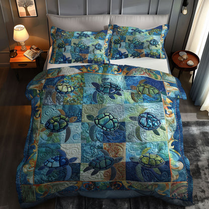 Turtle Blues WN0609011CL Duvet Cover Set