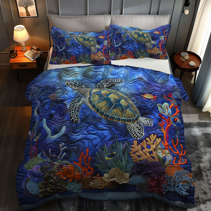 Turtle Coral Dream WN0609012CL Duvet Cover Set