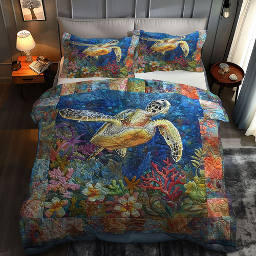 Turtle Expedition WN0609020CL Duvet Cover Set