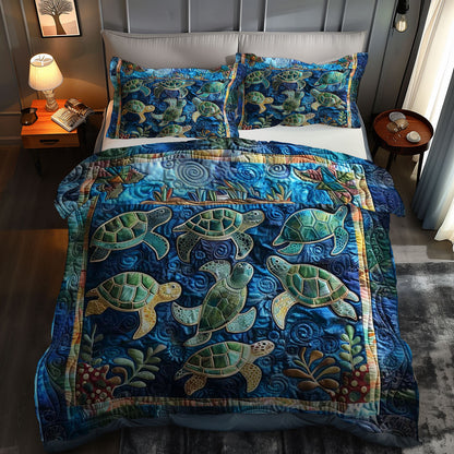 Turtle Glide WN0609021CL Duvet Cover Set