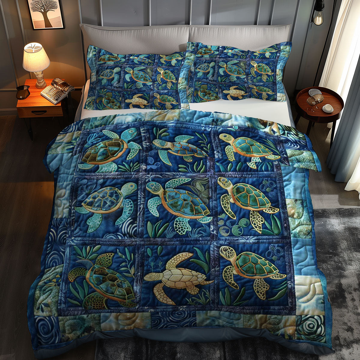 Turtle Quest WN0609030CL Duvet Cover Set