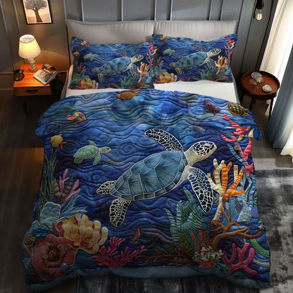 Turtle Reef Bliss WN0609031CL Duvet Cover Set