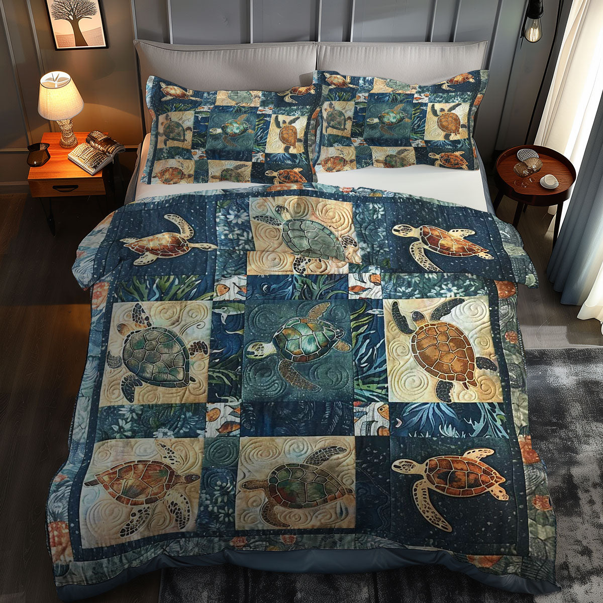 Turtle Tide WN0609042CL Duvet Cover Set