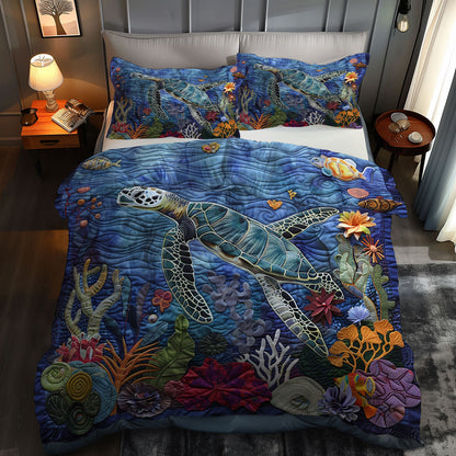 Turtle Undersea Magic WN0609043CL Duvet Cover Set