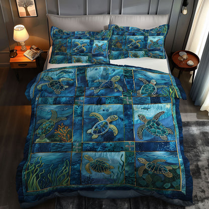 Turtle's Reef Bliss WN0609073CL Duvet Cover Set