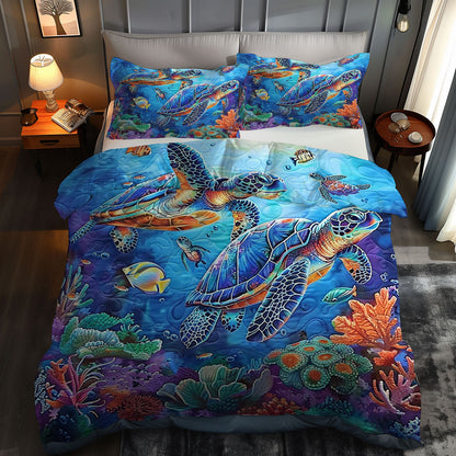 Turtle's Reef Expedition WN0609075CL Duvet Cover Set