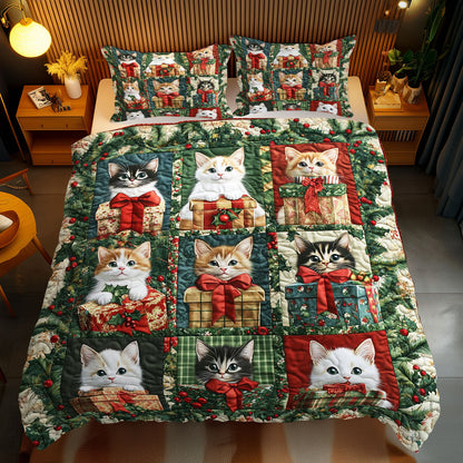 Christmas Baby Cat Gift WJ1110026CL Duvet Cover Set