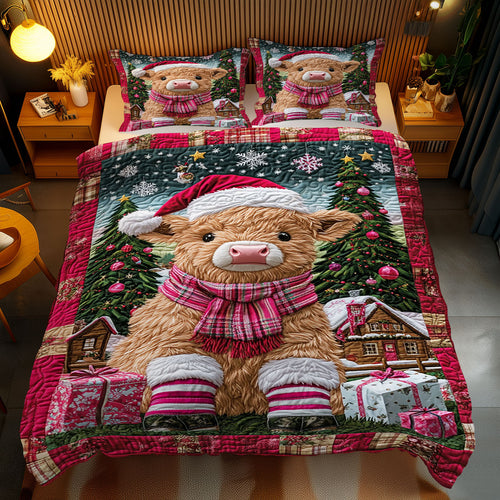 Christmas Baby Cow WJ1010031CL Duvet Cover Set