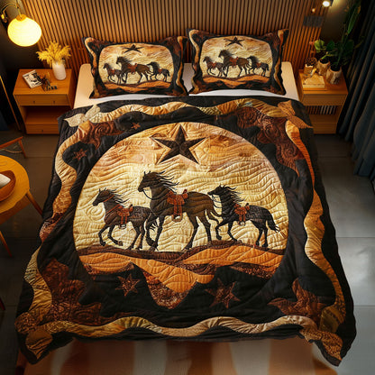 Cowboy Horse WJ1110027CL Duvet Cover Set