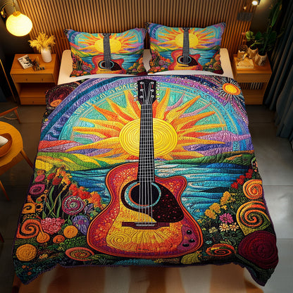 Hippie Guitar WJ1110028CL Duvet Cover Set