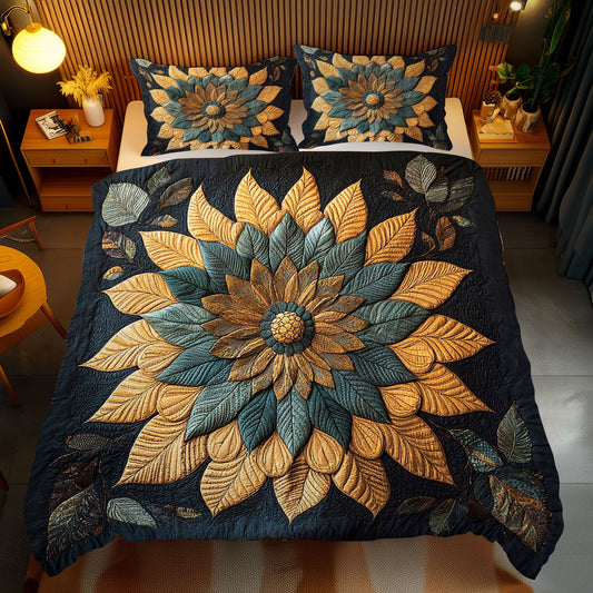 Native American Flower WJ1210027CL Duvet Cover Set