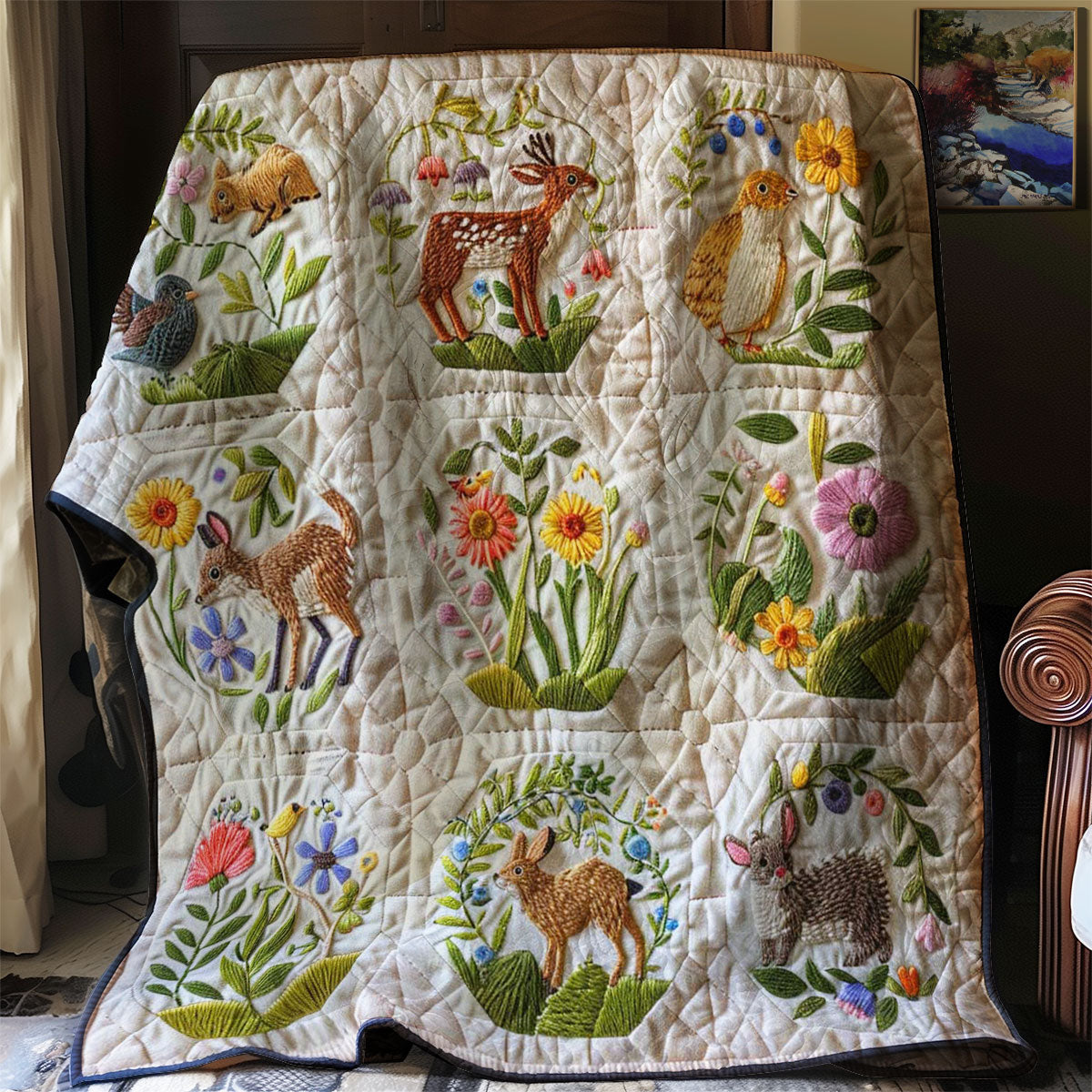 Animal WJ0308002CL Quilt