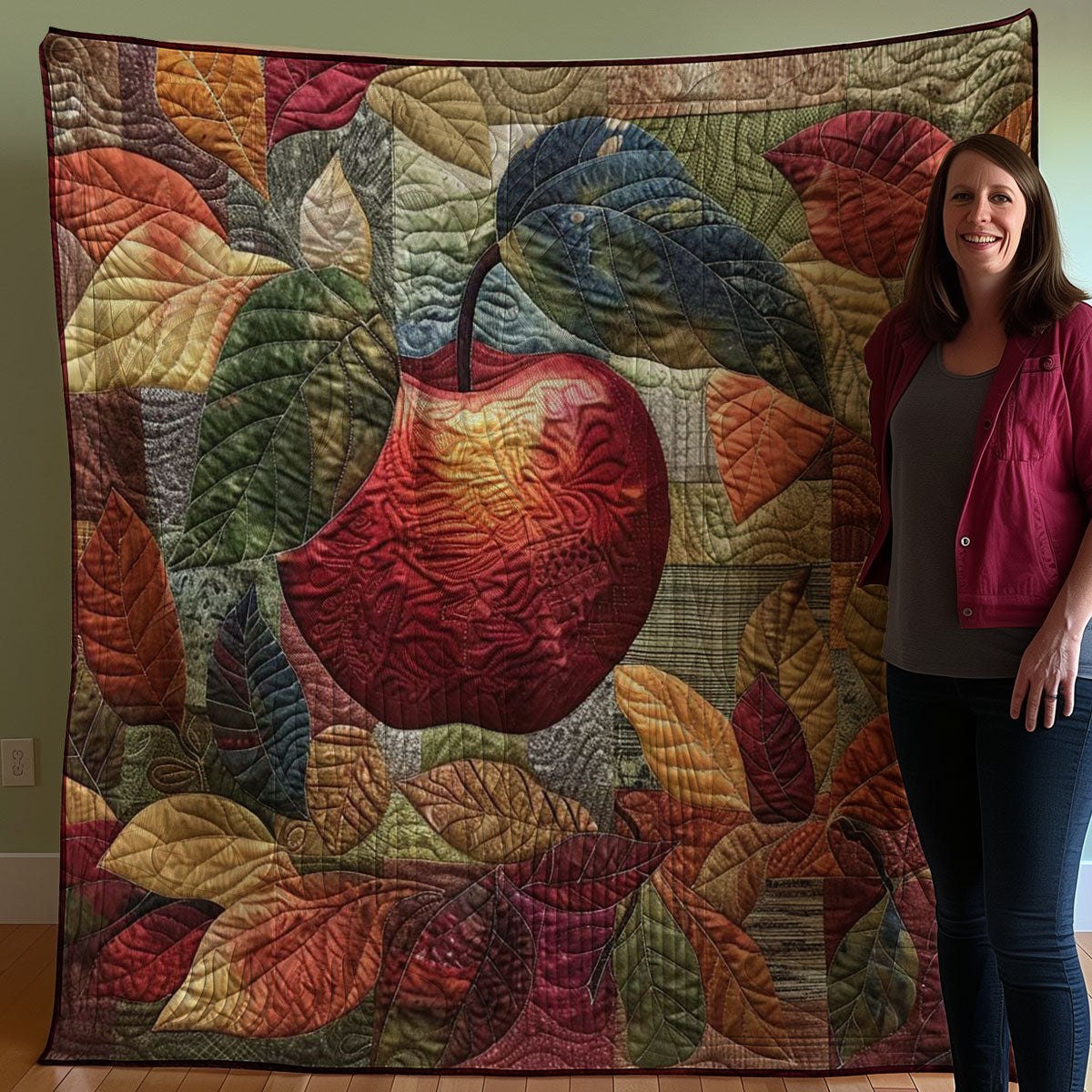 Autumn Apple WJ2707008CL Quilt