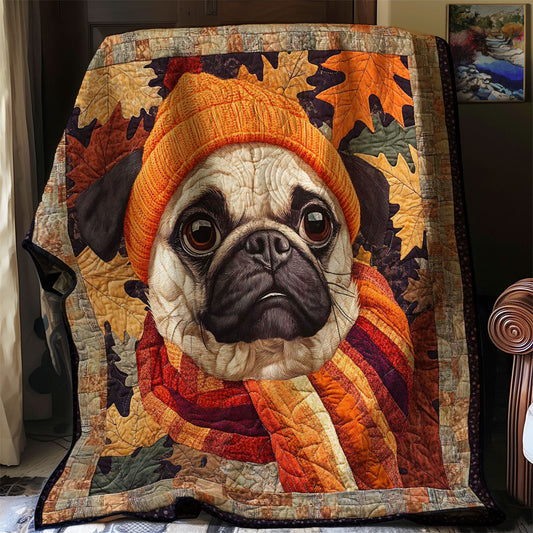 Autumn Bulldog WJ0808033CL Quilt