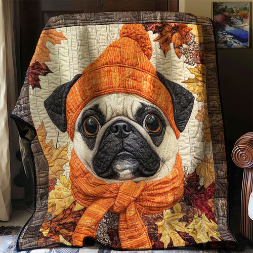 Autumn Bulldog WJ0808034CL Quilt