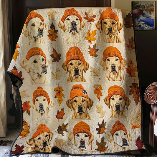 Autumn Labrador WJ1008004CL Quilt
