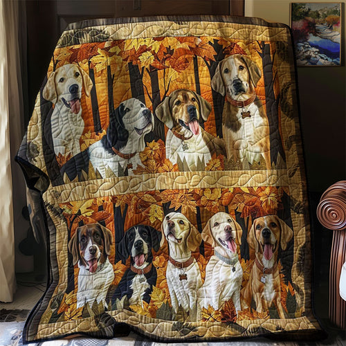 Autumn Labrador WJ1308001CL Quilt