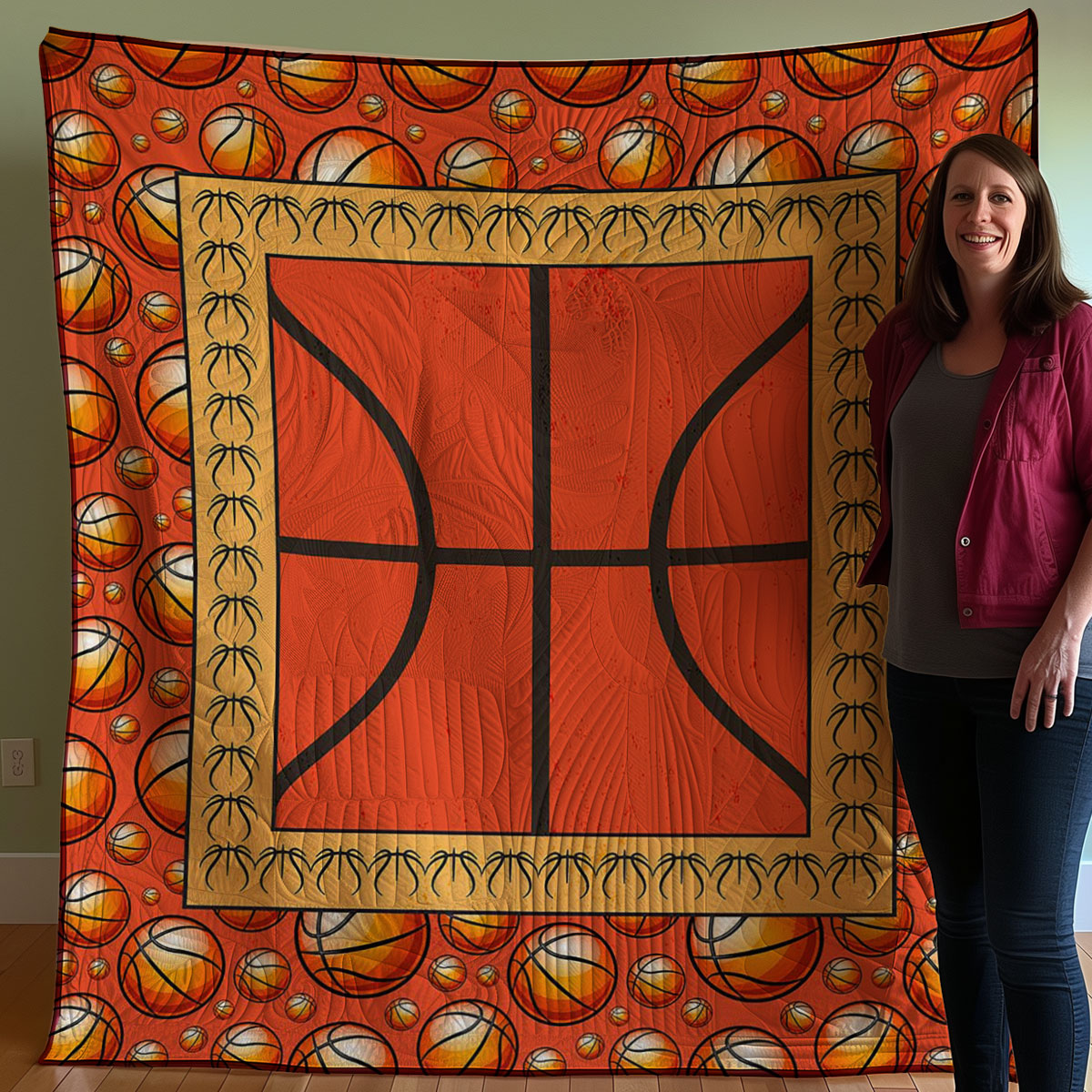 Basketball WJ1907002WM Quilt