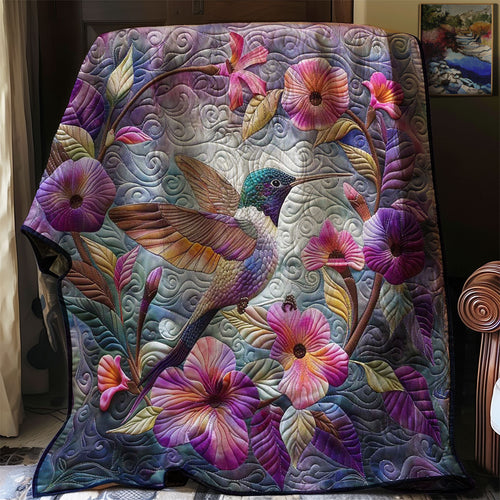 Beautiful Hummingbird WJ3008004CL Quilt