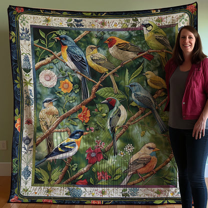 Bird Lovers WJ2407002CL Quilt