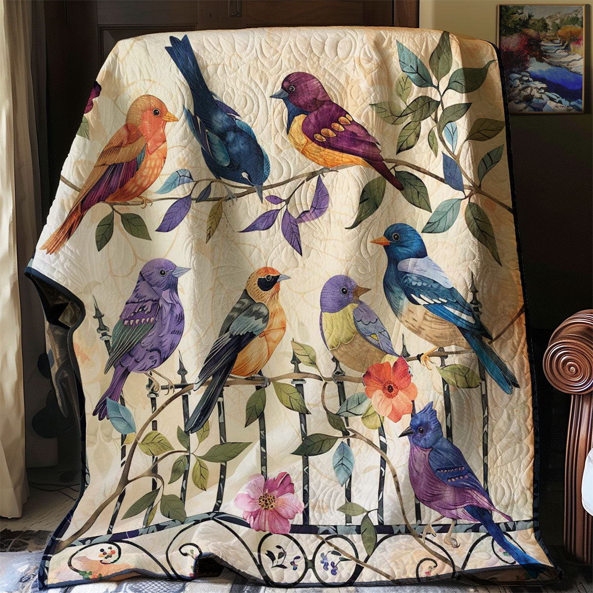 Birds WJ0909004CL Quilt