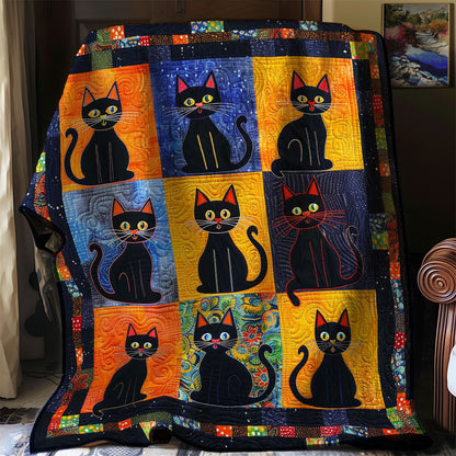 Black Cats WJ1908002CL Quilt