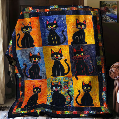 Black Cats WJ1908002CL Quilt