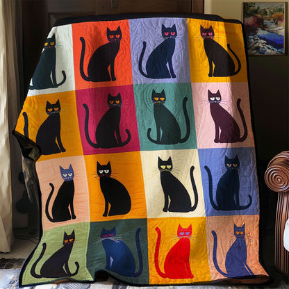 Black Cats WJ2108001CL Quilt