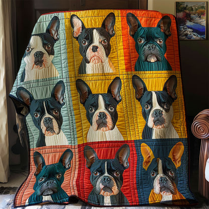 Boston Terrier WJ0509001CL Quilt