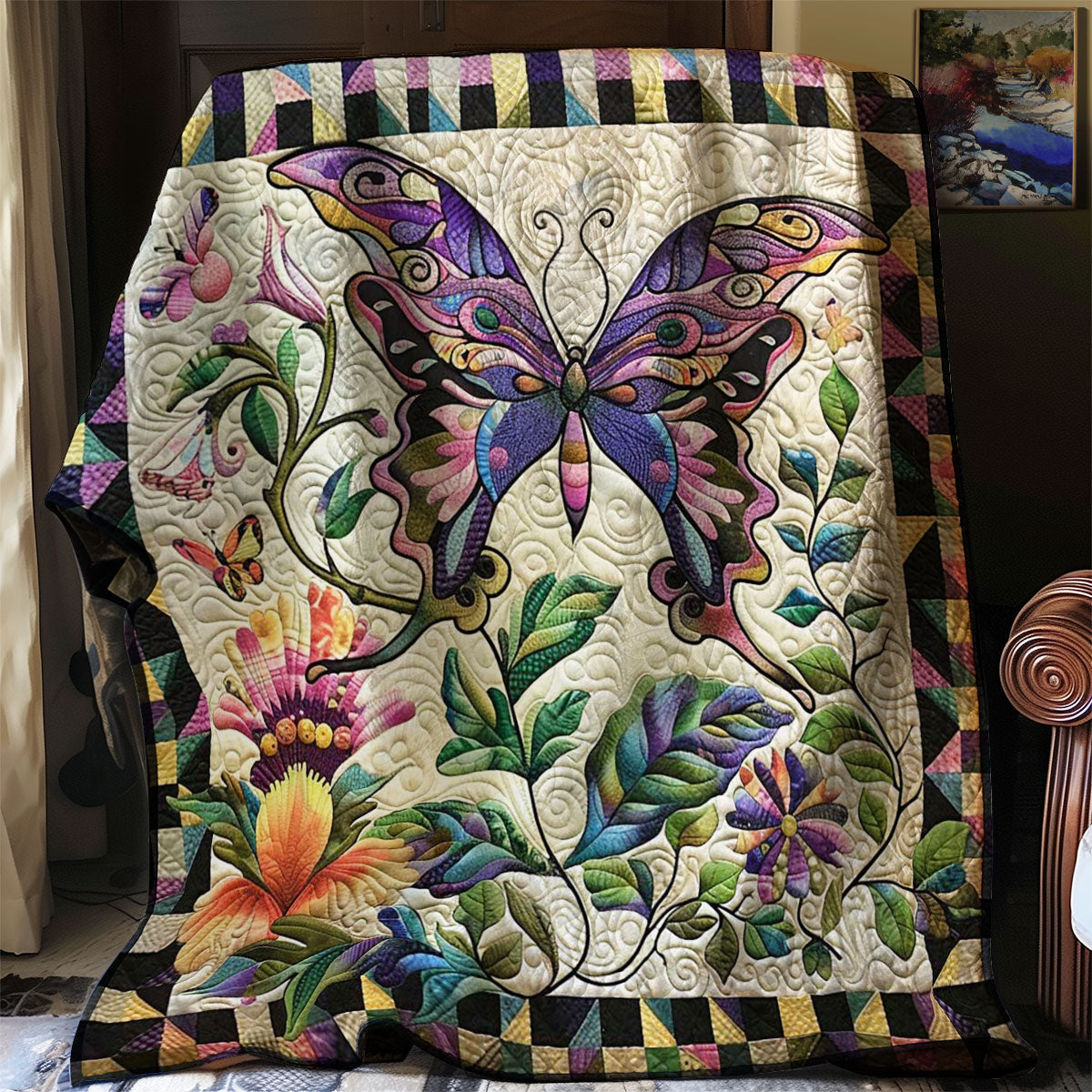 Butterfly WJ0308006CL Quilt