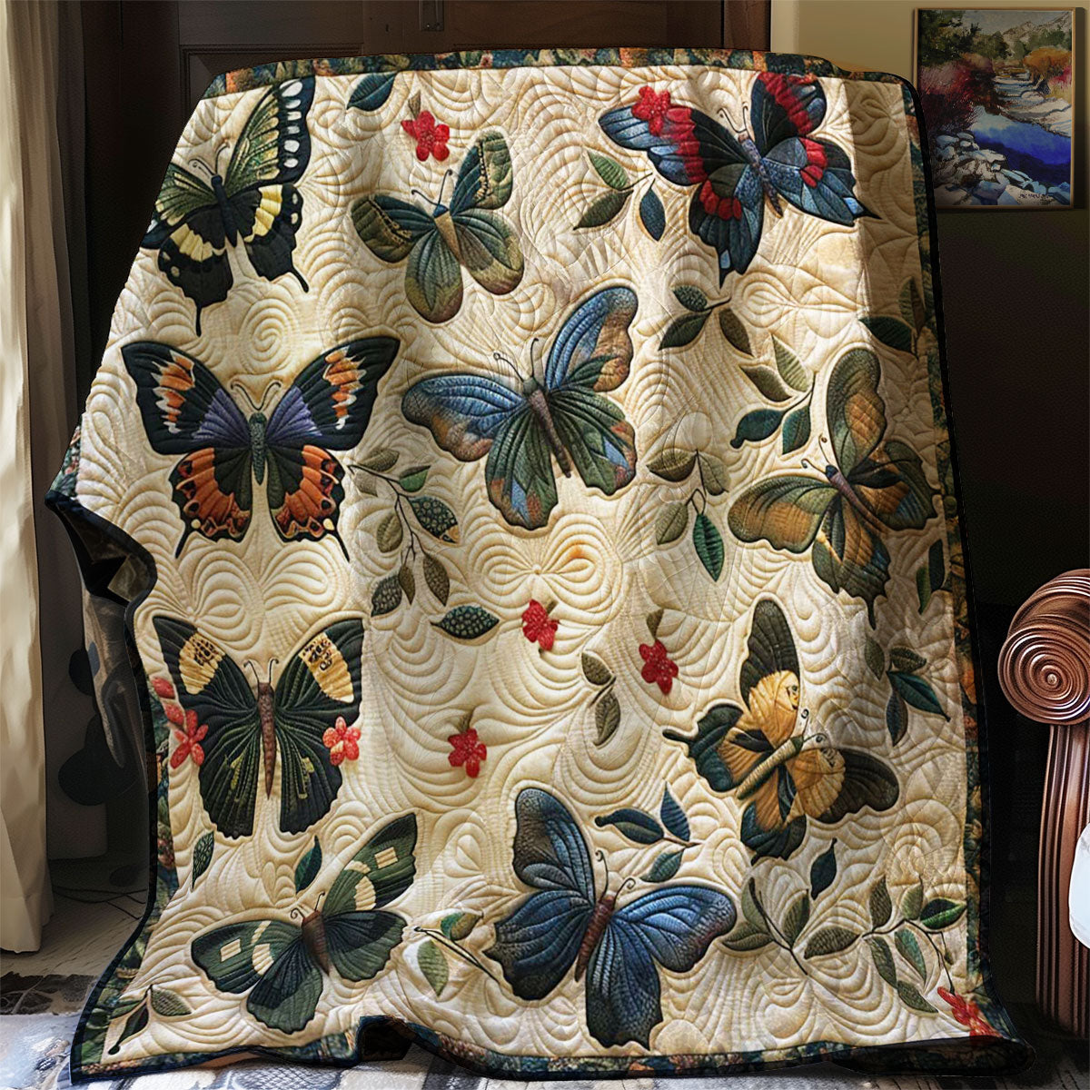 Butterfly WJ0608007CL Quilt