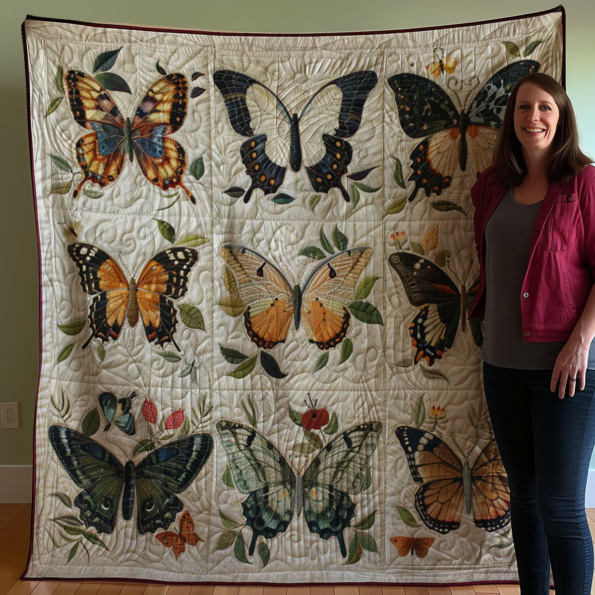 Butterfly WJ2007002CL Quilt