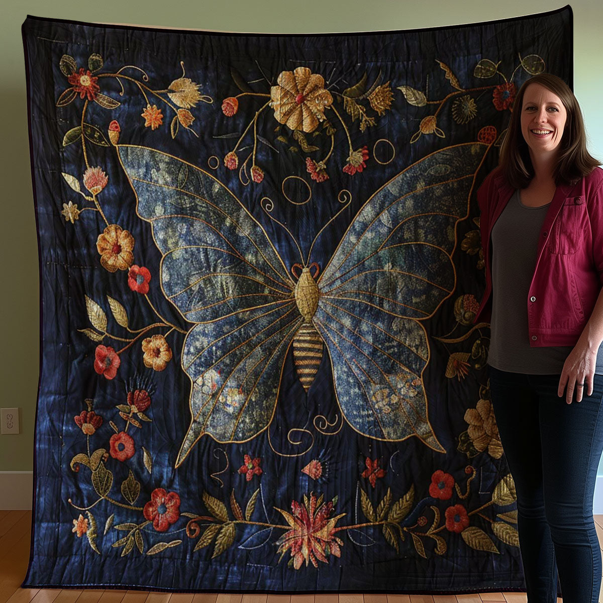 Butterfly WJ2507013CL Quilt