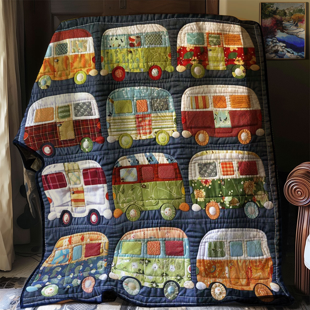 Camper Van WJ1308007CL Quilt