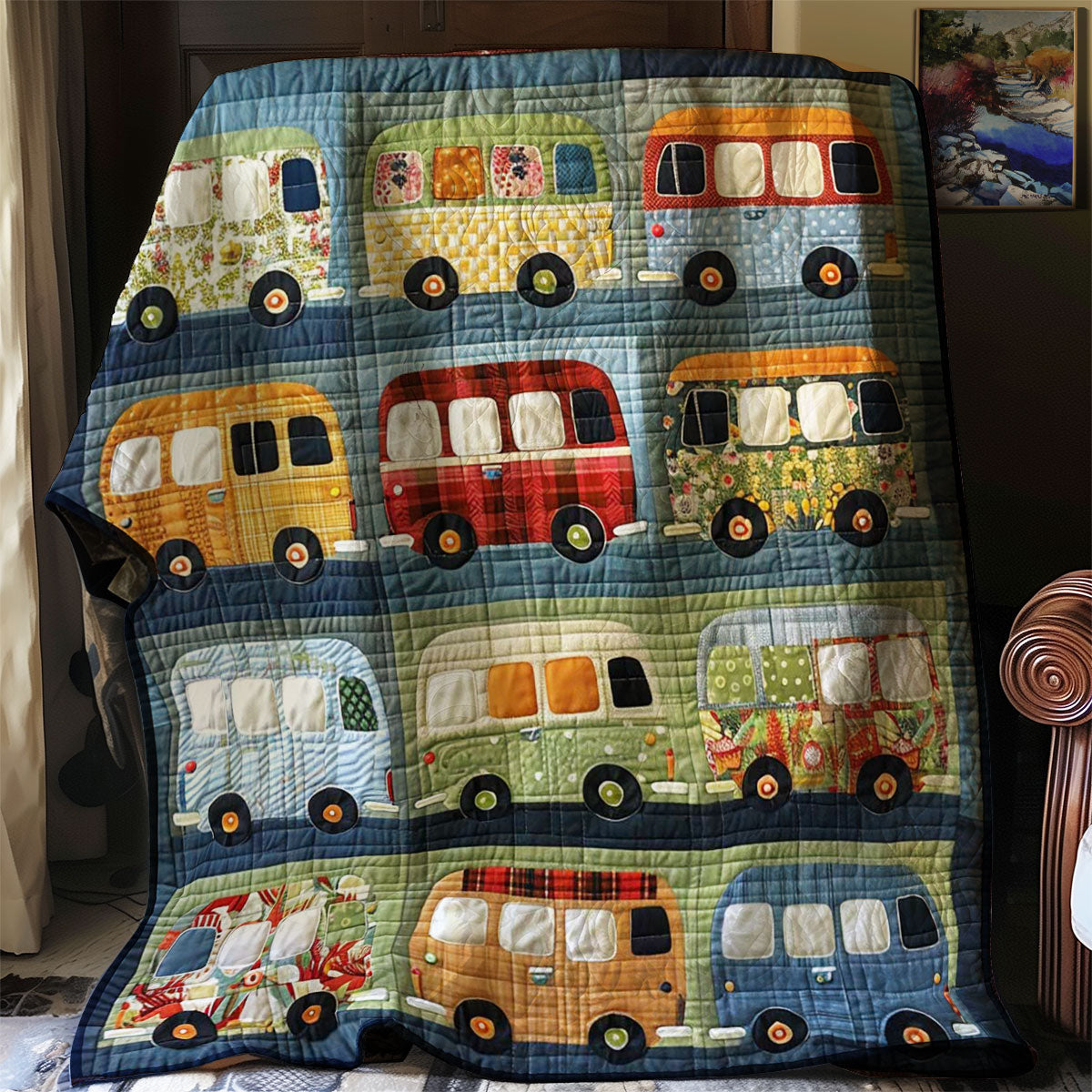 Camper Van WJ3007009CL Quilt