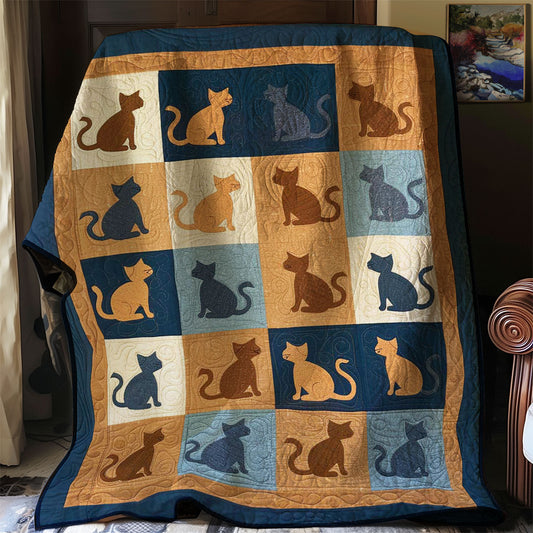 Cat Shape WJ1908004CL Quilt