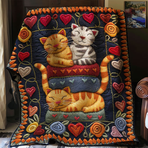 Cats WJ1008013CL Quilt
