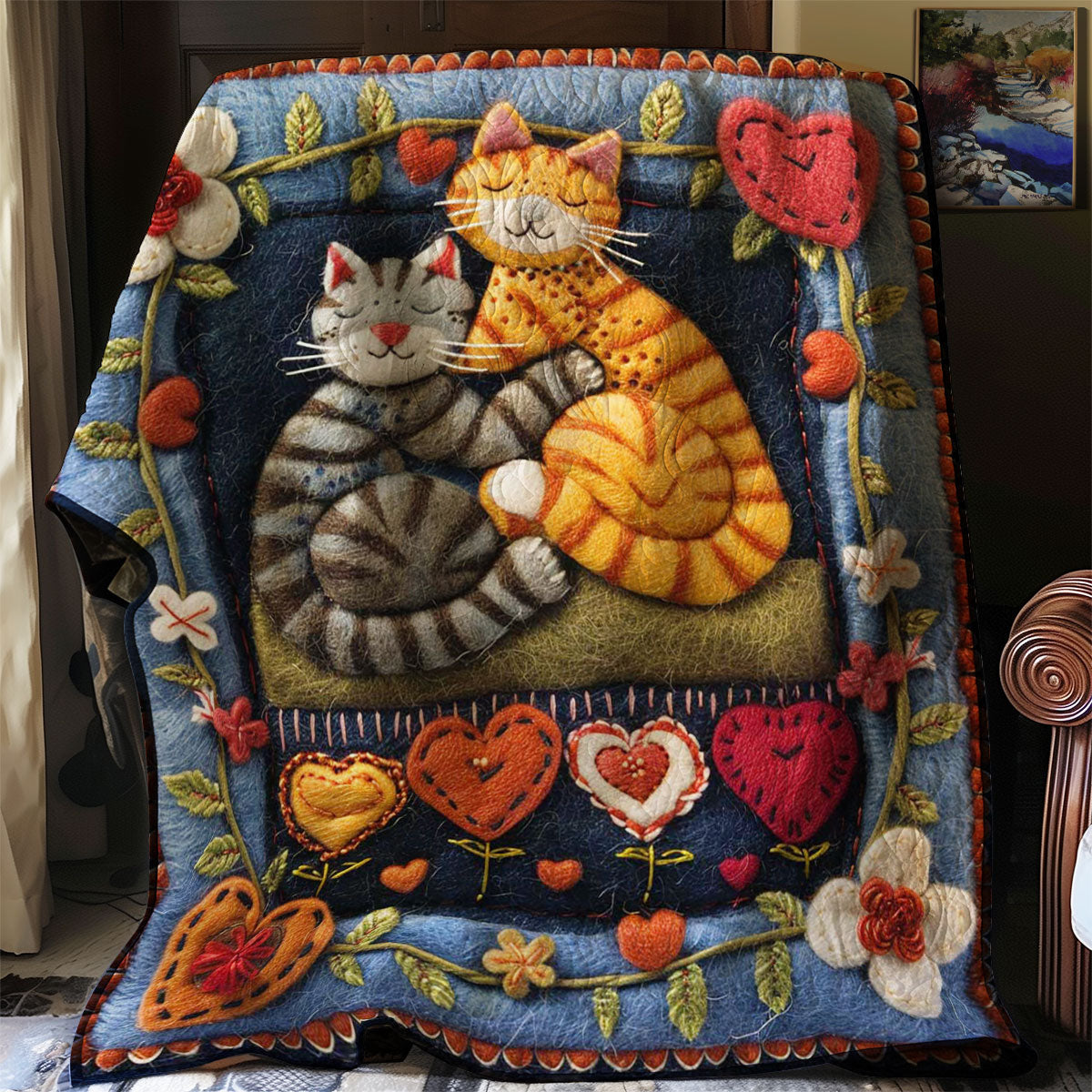 Cats WJ1508007CL Quilt